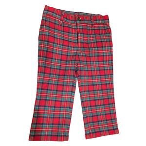 Gymboree Christmas Plaid Pants Red Boy's 18 to 24 Months